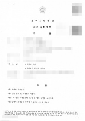 판결문 이미지